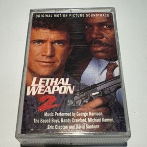 Lethal Weapon 2 Soundtrack Cassette